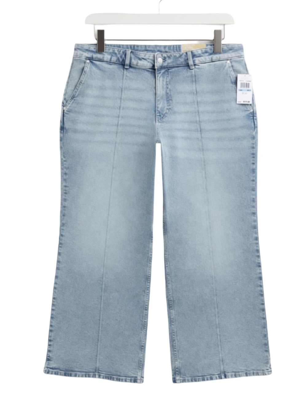 Michael Kors Carmen Wide Leg Super High Rise Jeans 18W NWT
